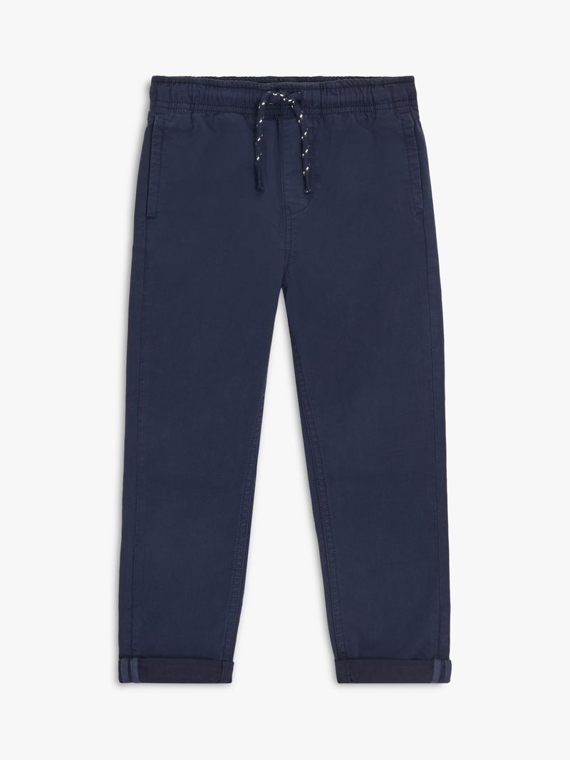 Navy Blue Pull-On Jeans: A Classic Staple for Boys Wardrobes  