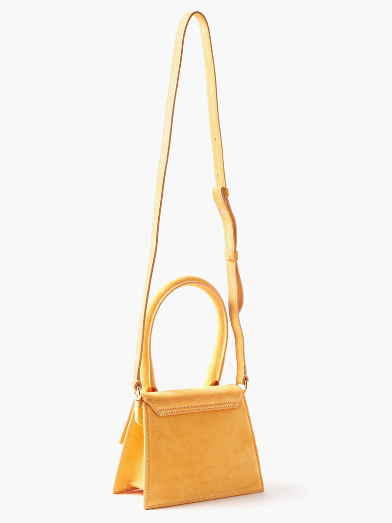 Jacquemus Yellow Suede Le Chiquito Bag, myGemma