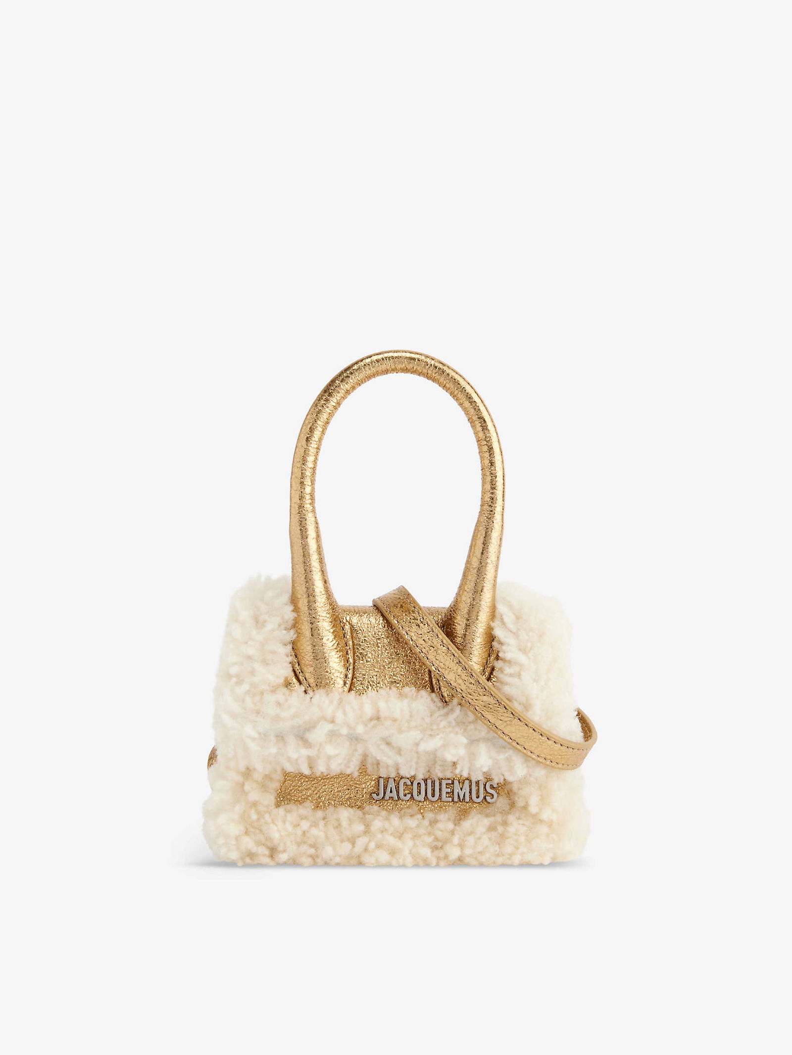 Bolsa Jacquemus Le Chiquito Montagne Shearling