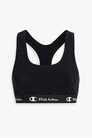 OFF-WHITE Perforated stretch sports bra