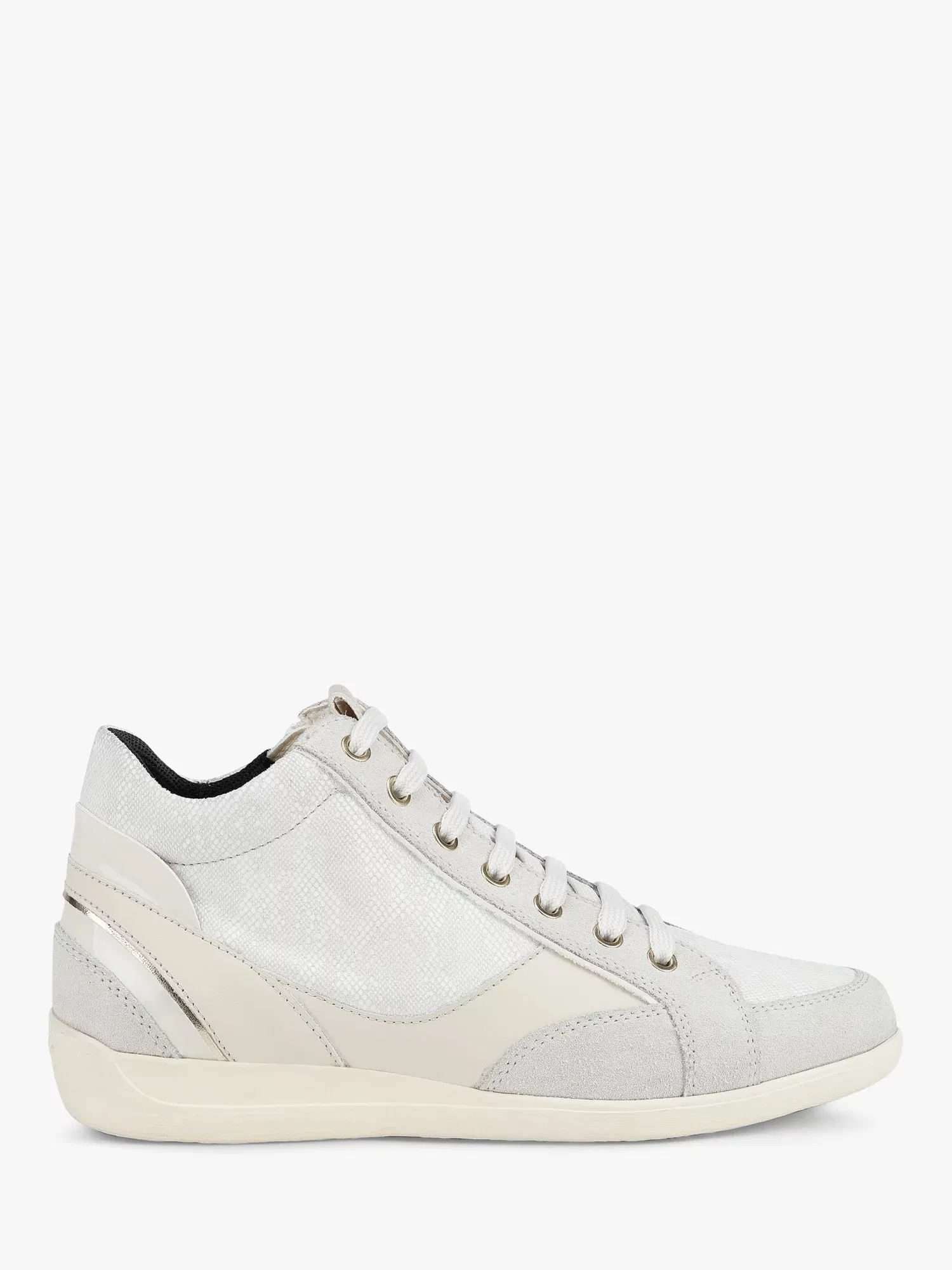 geox myria leather trainers
