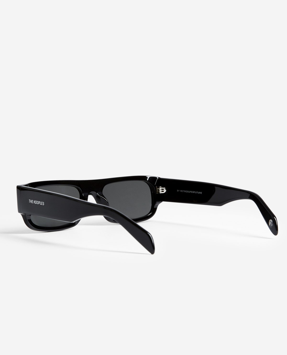 The Kooples AMLU23000KWHI01 rectangle-frame acetate sunglasses Luck - Rectangle Tortoise Frame Prescription Sunglasses  main image 4