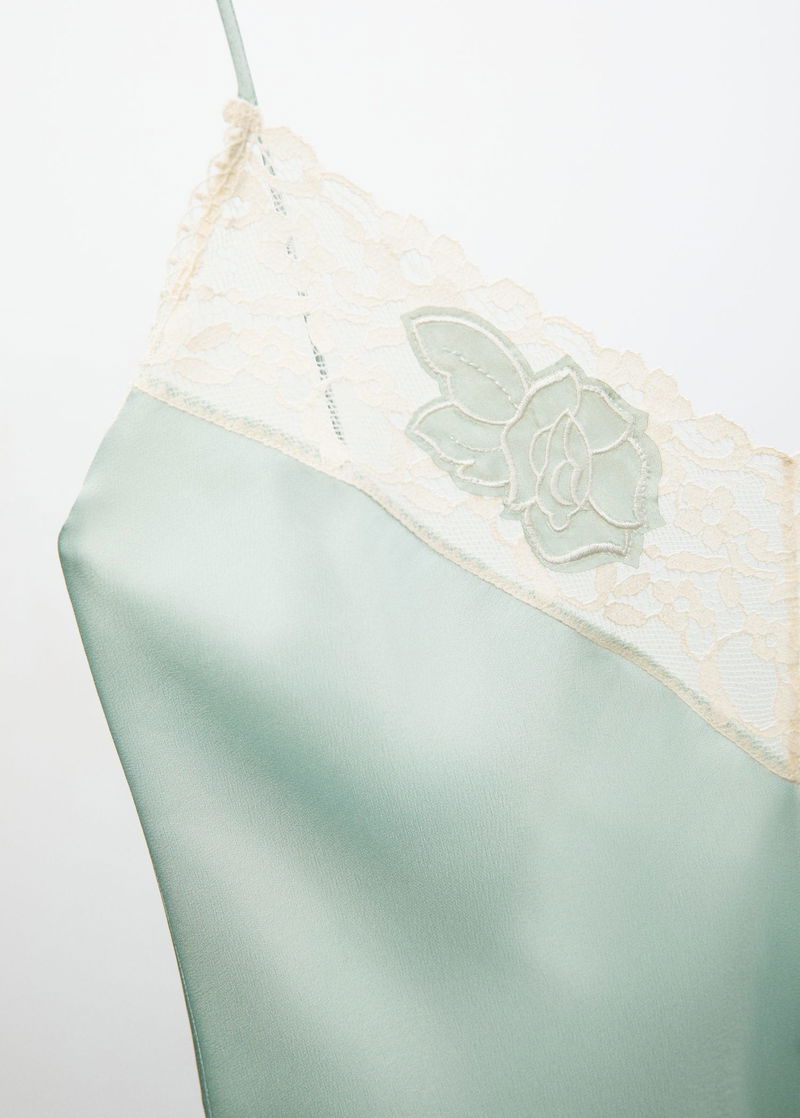 MANGO Mango x Jen Ceballos - Lace Camisole Dress | endource MANGO Mango x Jen Ceballos - Lace Camisole Dress | endource