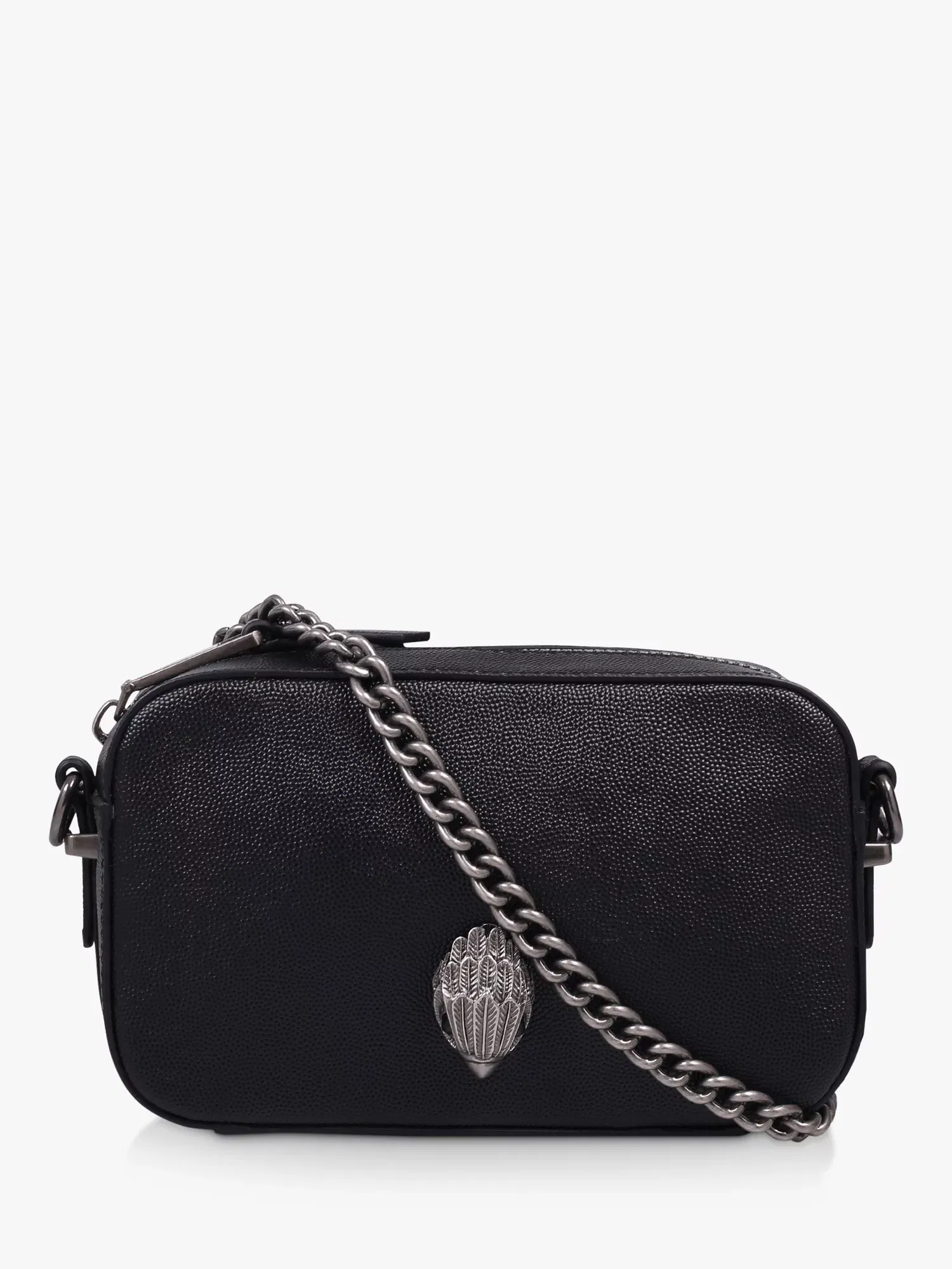 KURT GEIGER LONDON Shoreditch Leather Camera Cross Body Bag