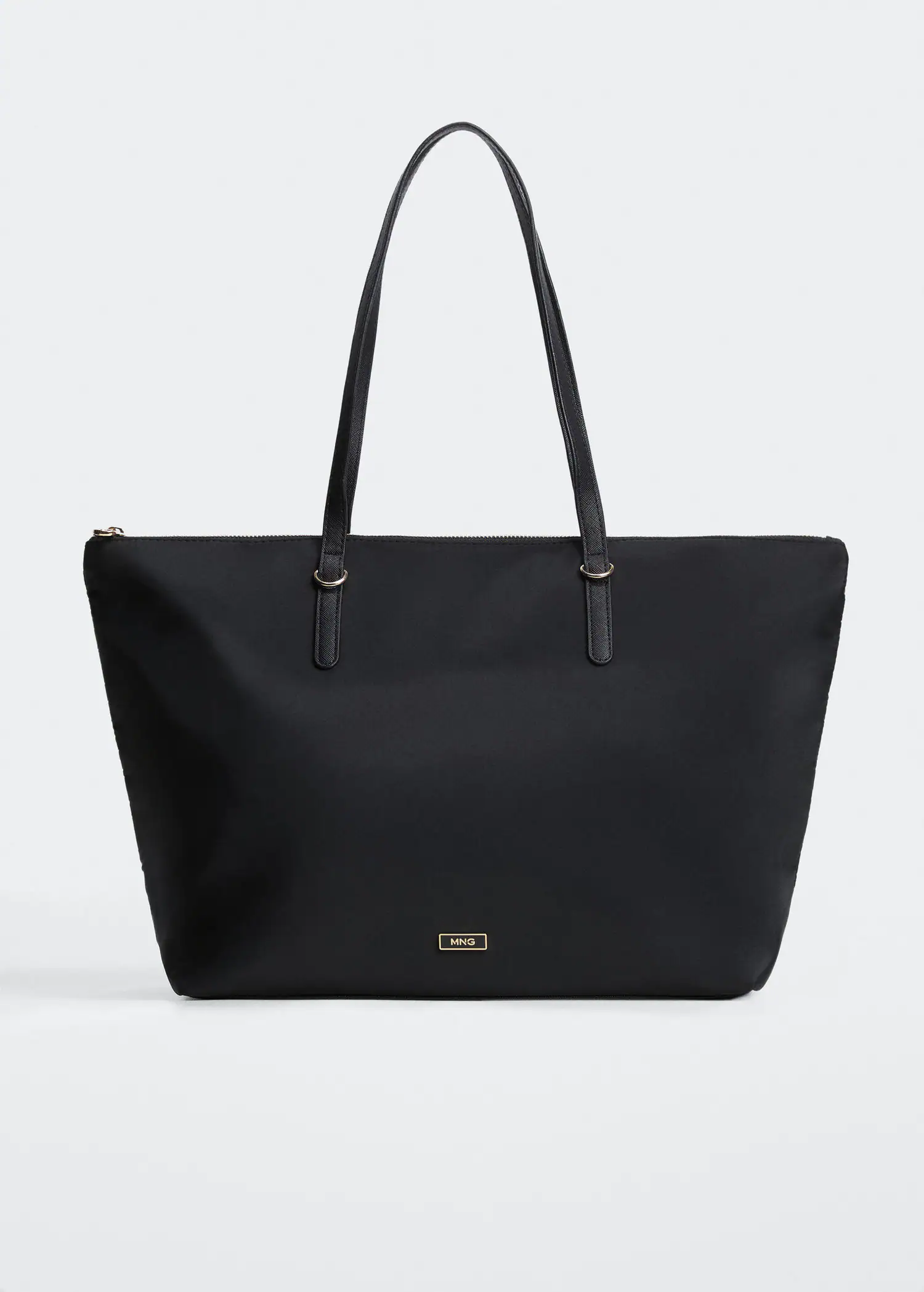 MANGO Tote Bag in Black | Endource