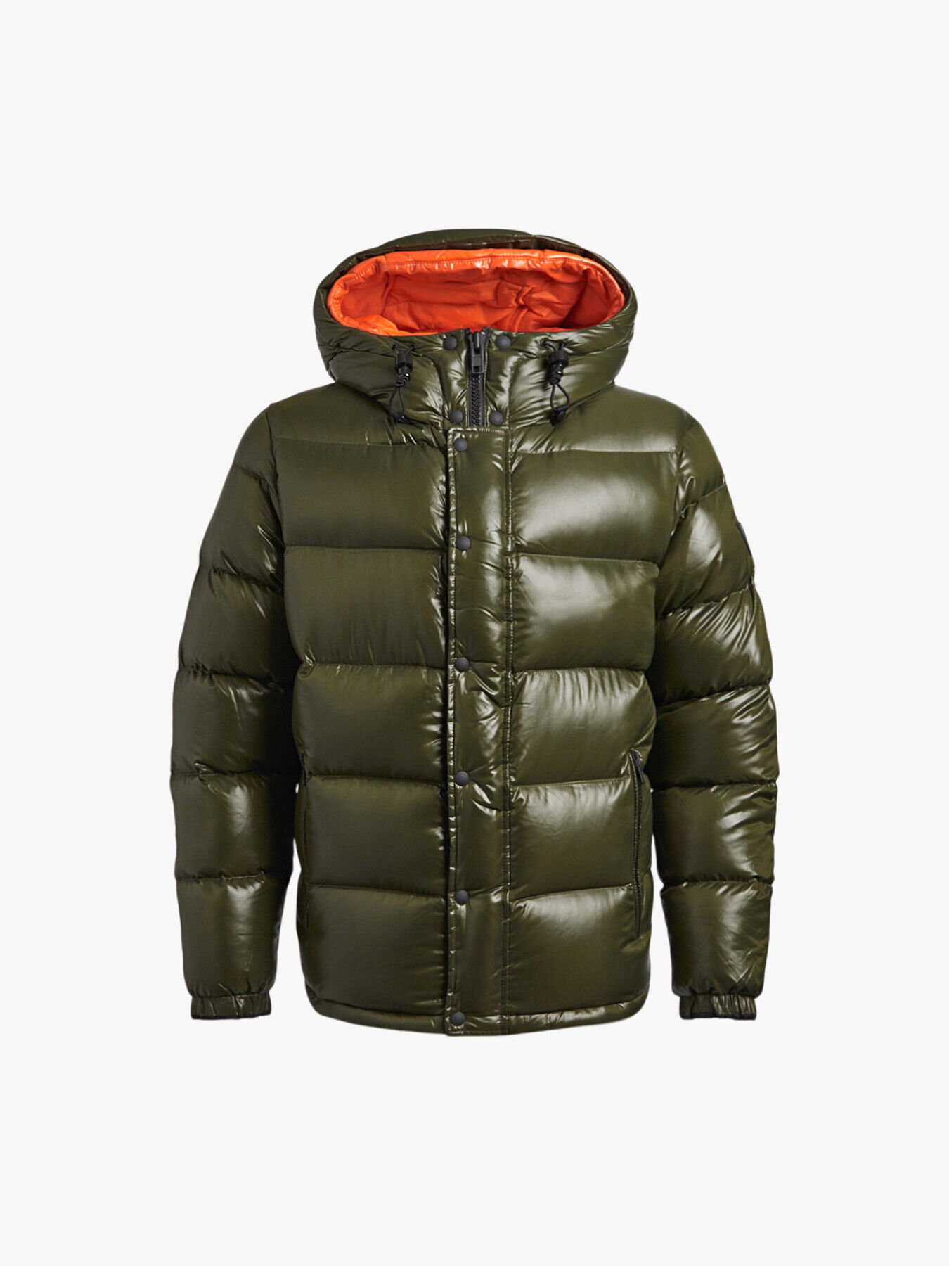 POLO RALPH LAUREN Rover Double Zip Jacket in Dark Loden/Sailing Orange ...