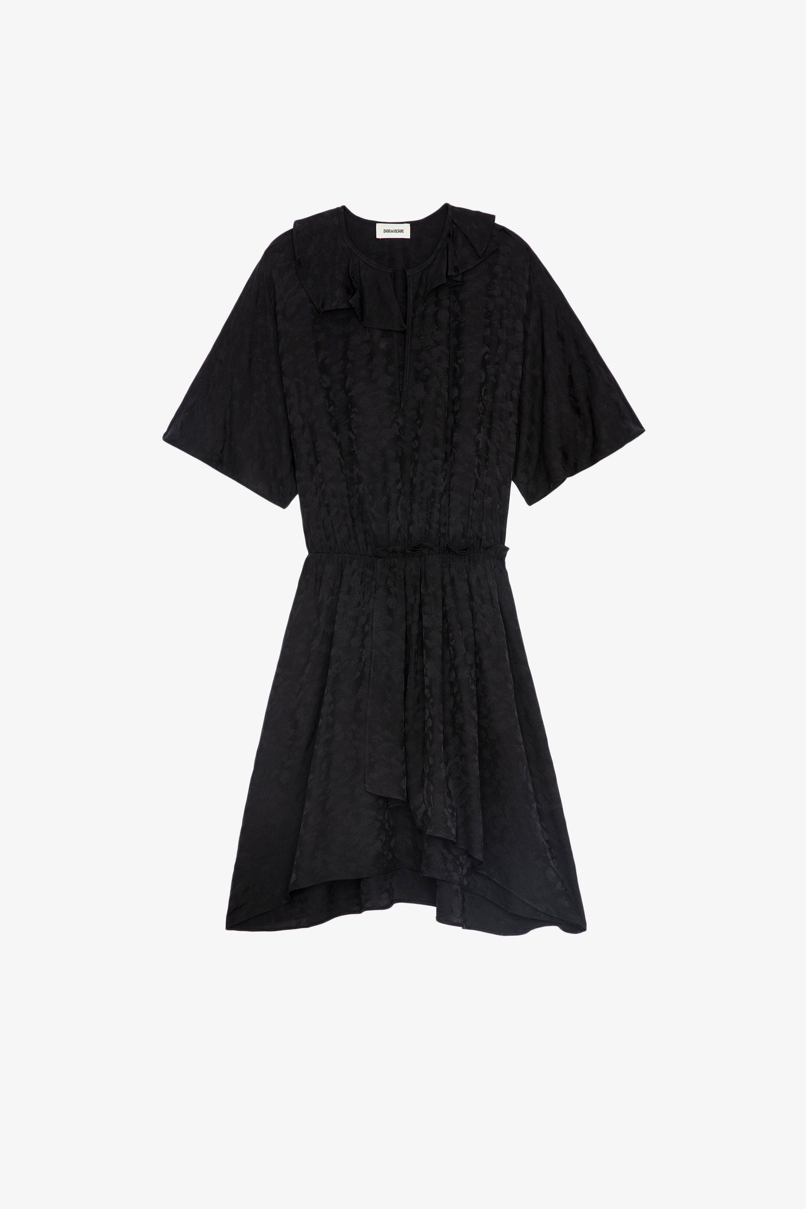 ZADIG & VOLTAIRE Rackyla Silk Dress in Black | Endource