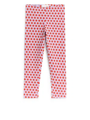 JOHN LEWIS Dogtooth Flared Leggings in Multi