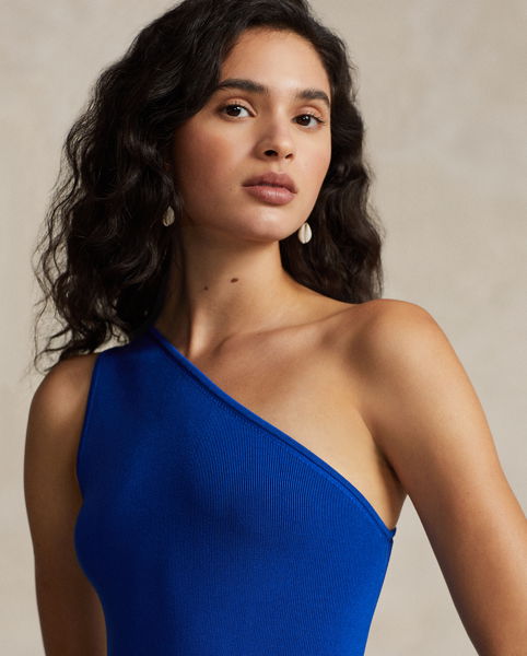 Hybrid One-Shoulder Cocktail Dress