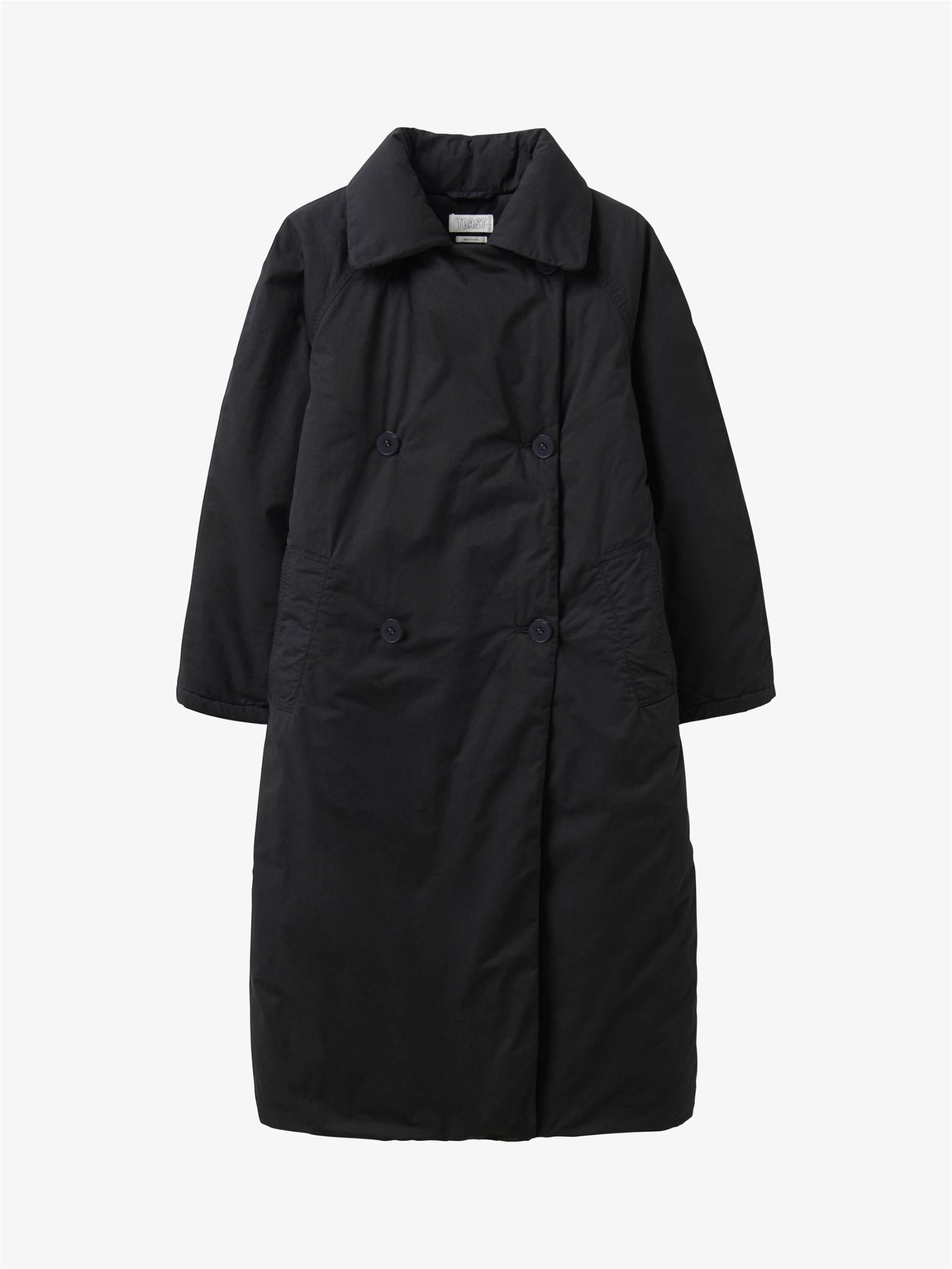 TOAST Cotton Twill Quilted Coat | Endource