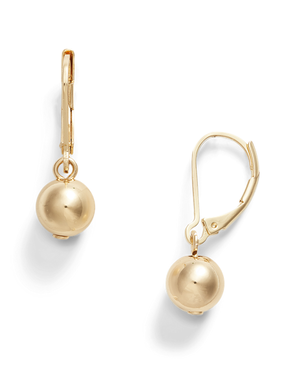 Gold Drop Ear Cuff Earrings