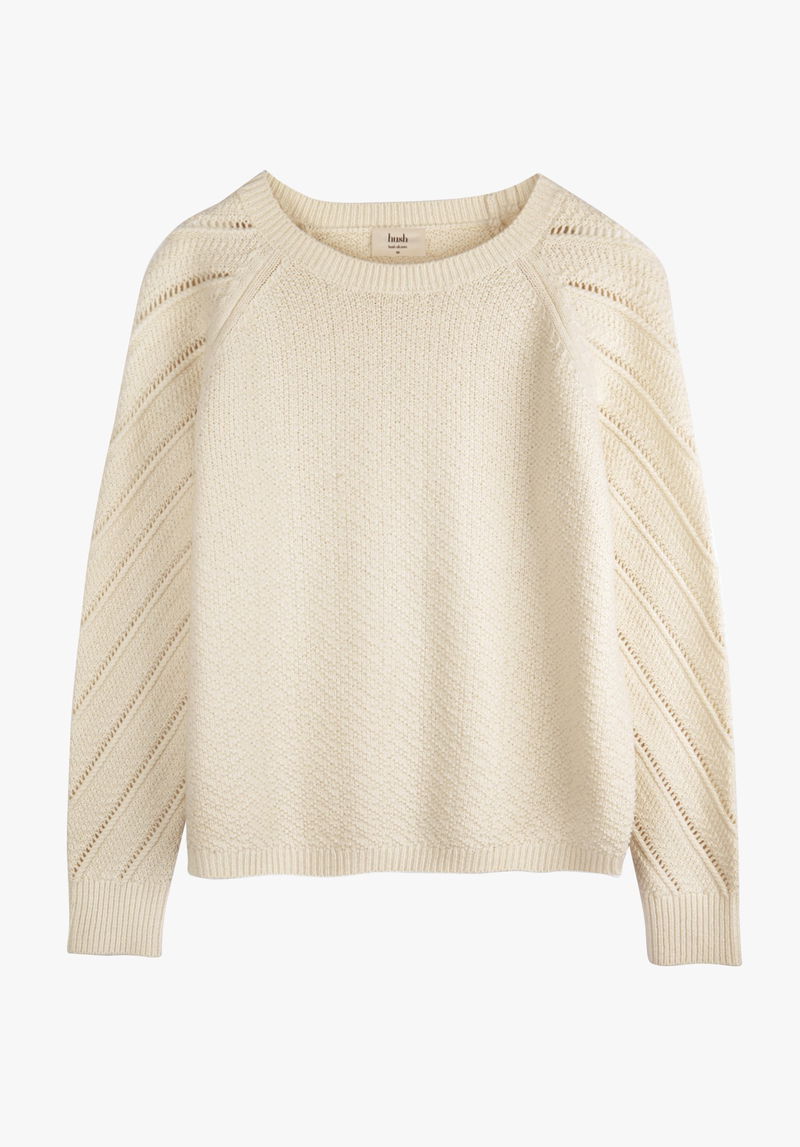 Loose Irregular Stitching Striped Knit Cardigan Loose Irregular Stitching Striped Knit Cardigan