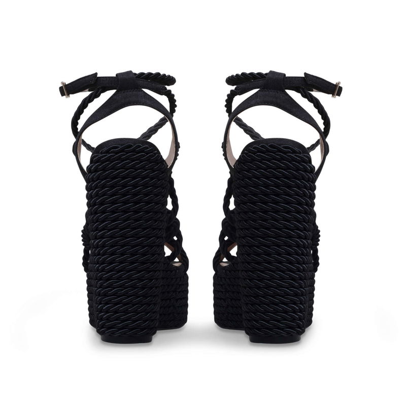 KURT GEIGER LONDON Notty High Heel Wedge Sandals endource