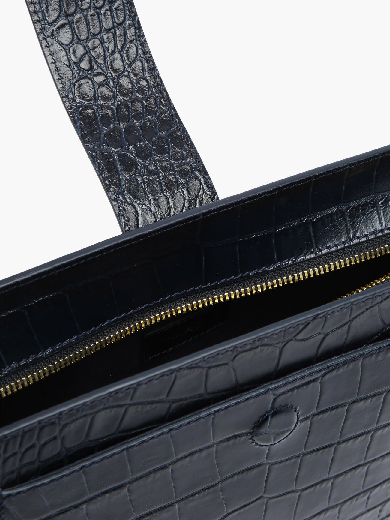 A.P.C. Albane Crocodile-Effect Leather Cross-Body Bag | endource