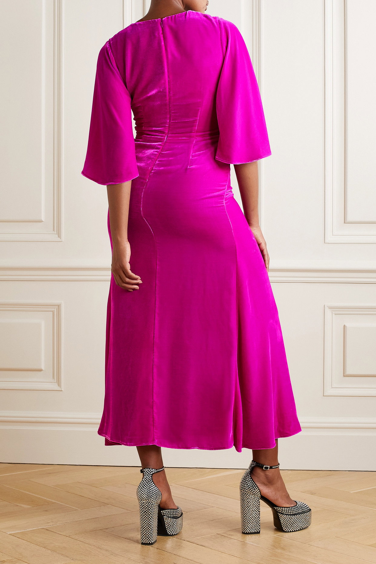 les reveries silk dress Les Rveries, Floral silk maxi dress, Women, Multicolor, US 2, Dresses