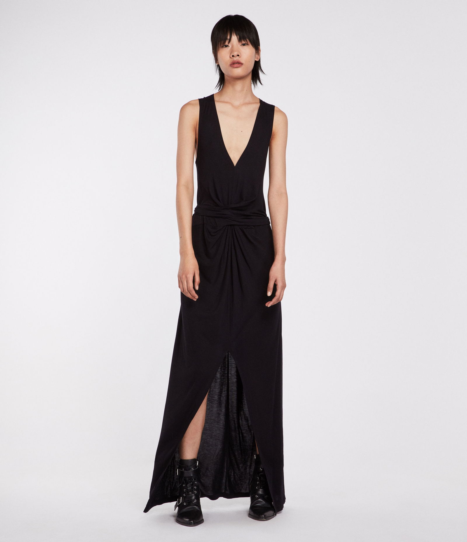 elke maxi dress Aureta - Elke Maxi Dress - Reverie Blue
