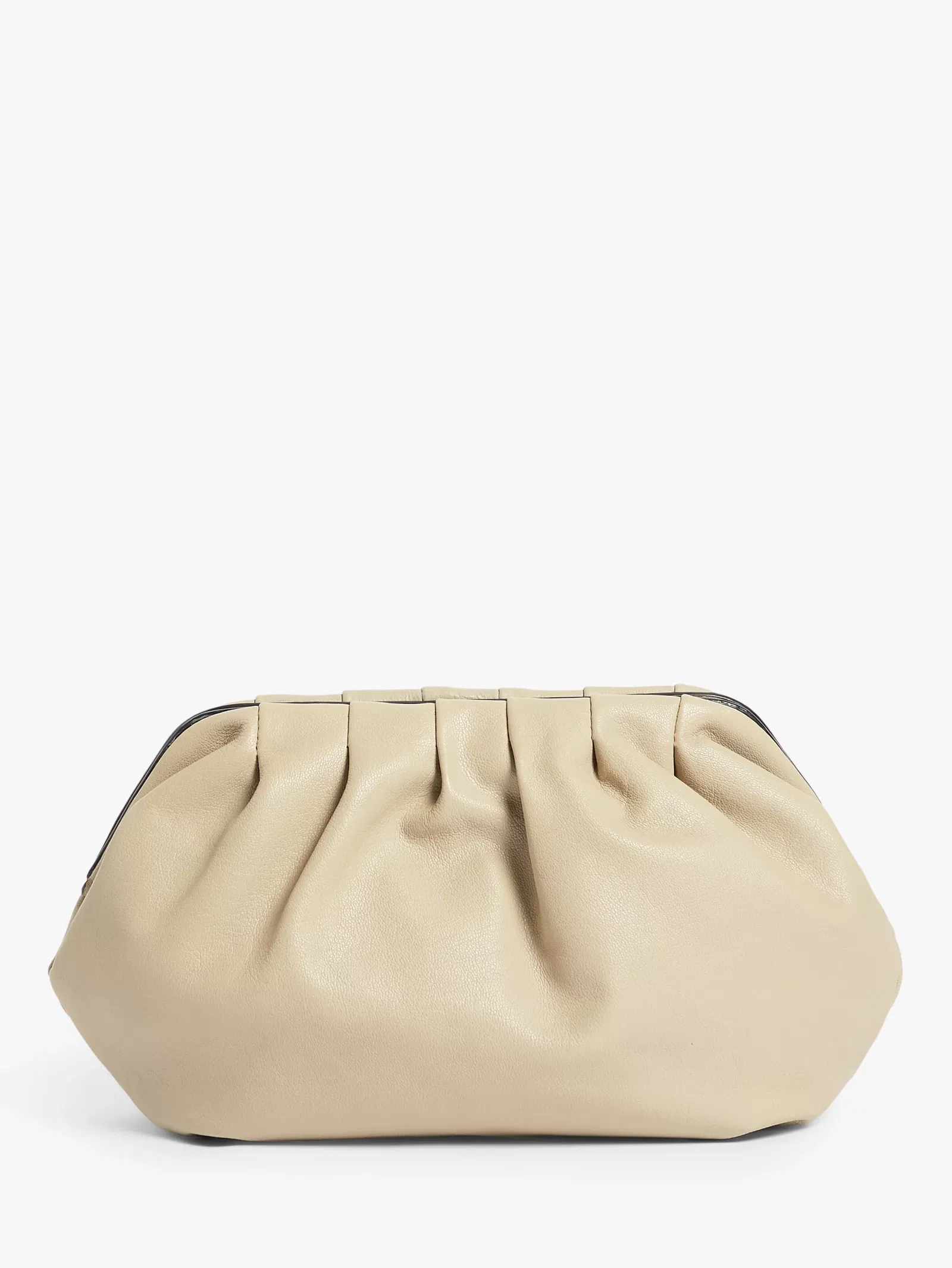 JOHN LEWIS Cloud Leather Clutch Bag endource