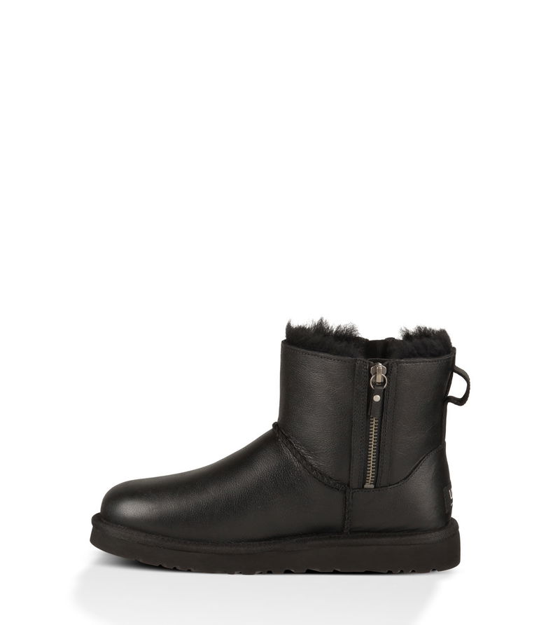 ugg classic mini double zip boots