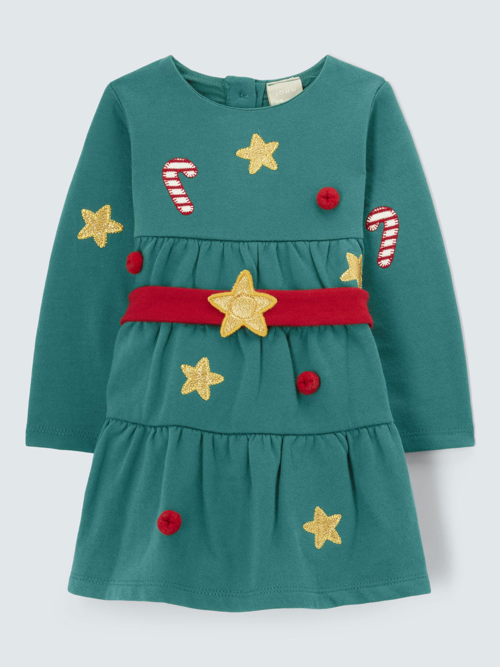 knee length dresses for ladies Christmas Tree Tulle Dress-Shady Green