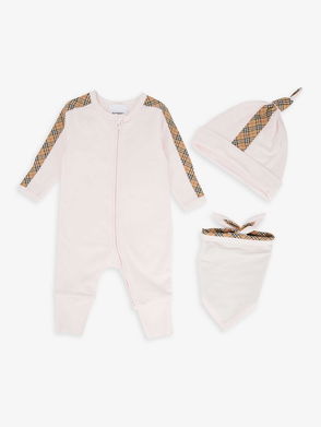 burberry baby grow