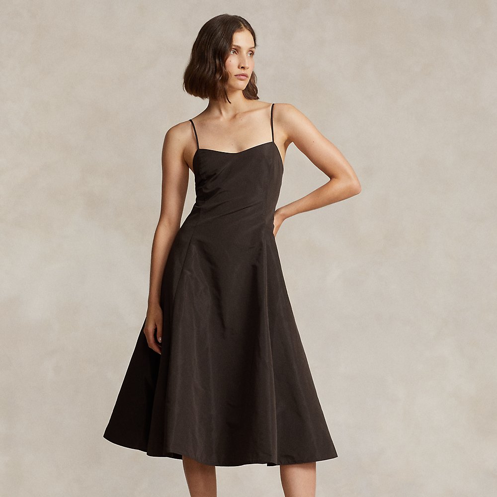 POLO RALPH LAUREN Taffeta Sleeveless Dress