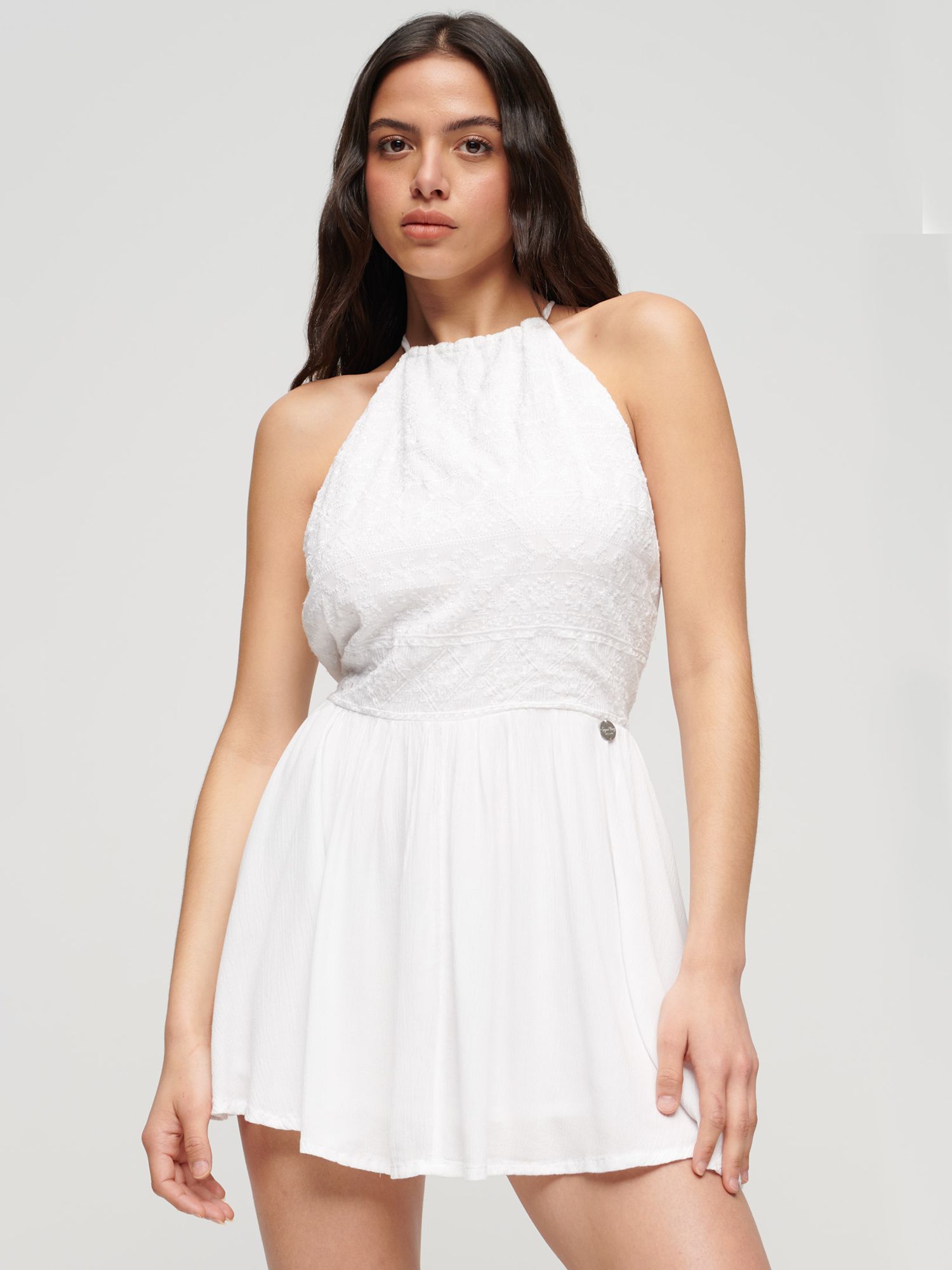 tiered wedding guest dress Shein |Elegant Romantic Wedding Guest Solid Halter Tiered Chiffon Maxi Dress, Elegant Dresses For Women