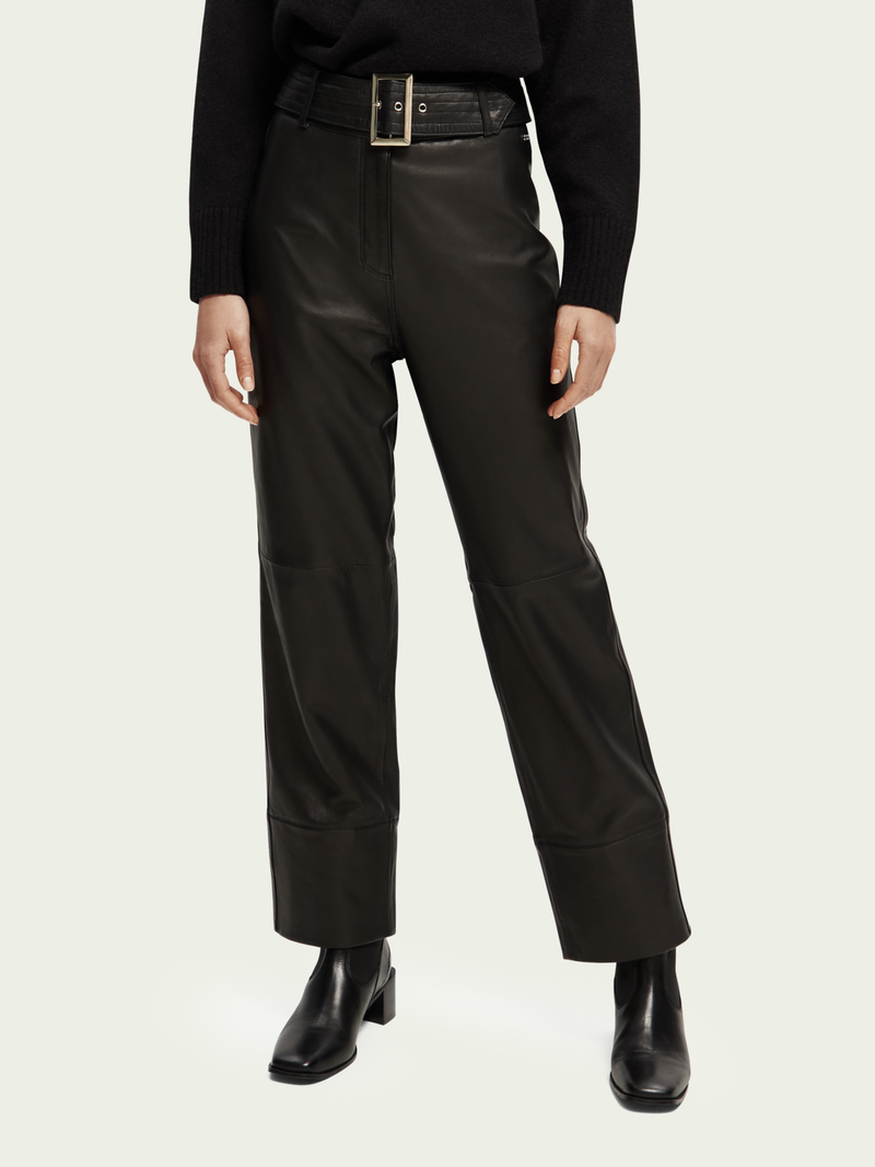 Scotch & Soda Stretch Ripstop Straight Leg Pants