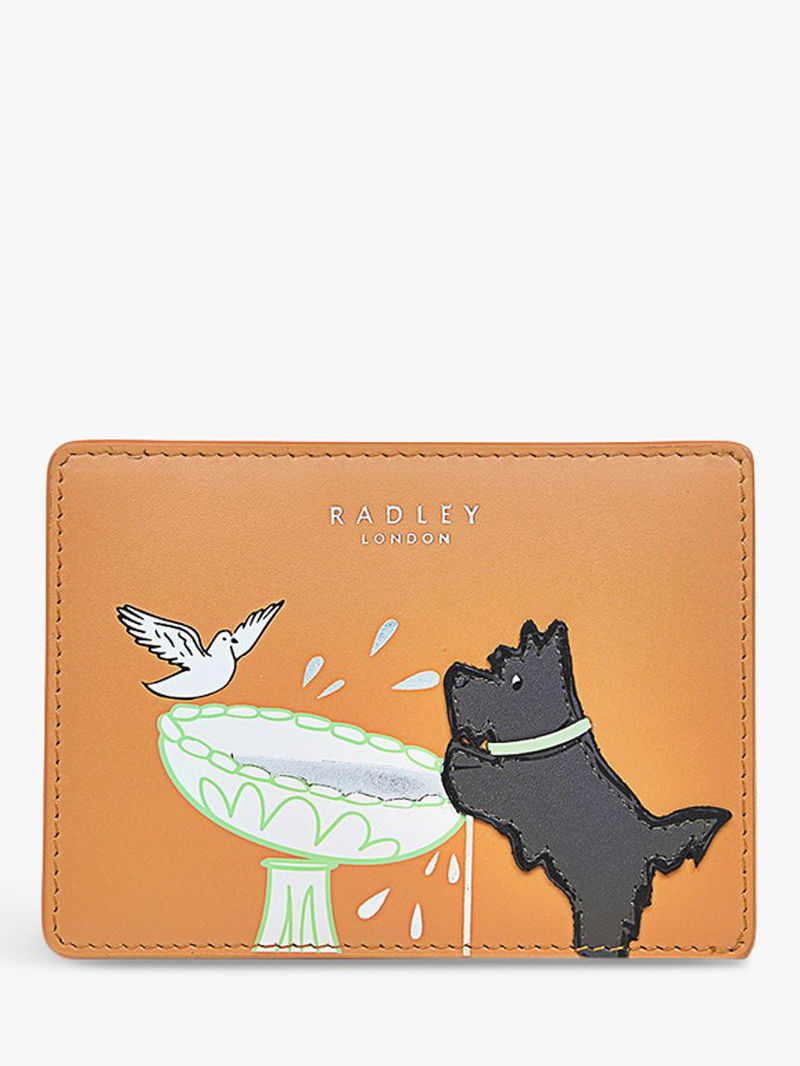 RADLEY Scottie Dog Leather Card Holder endource