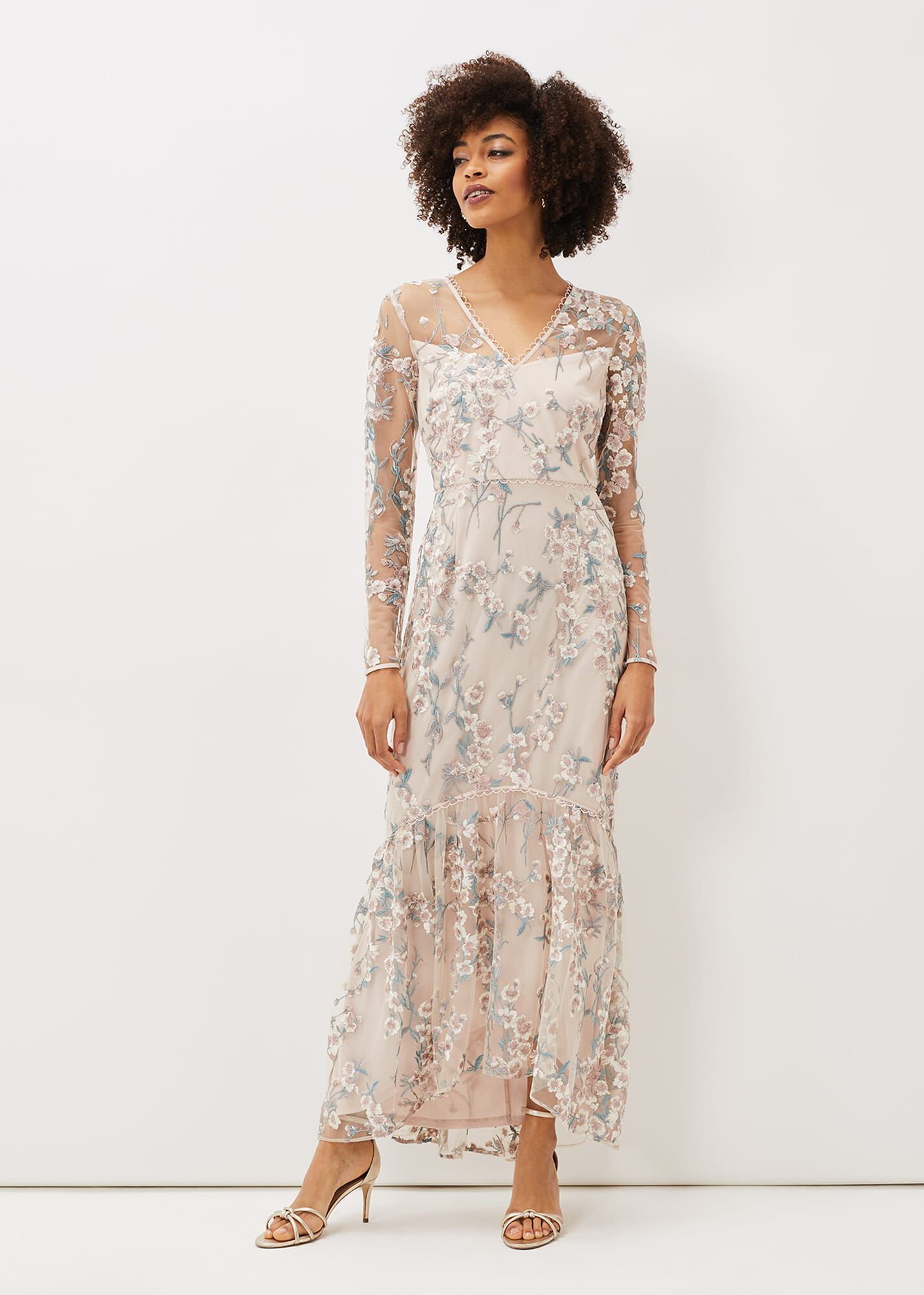 phase eight fern embroidered dress PHASE EIGHT Fern Embroidered Dress