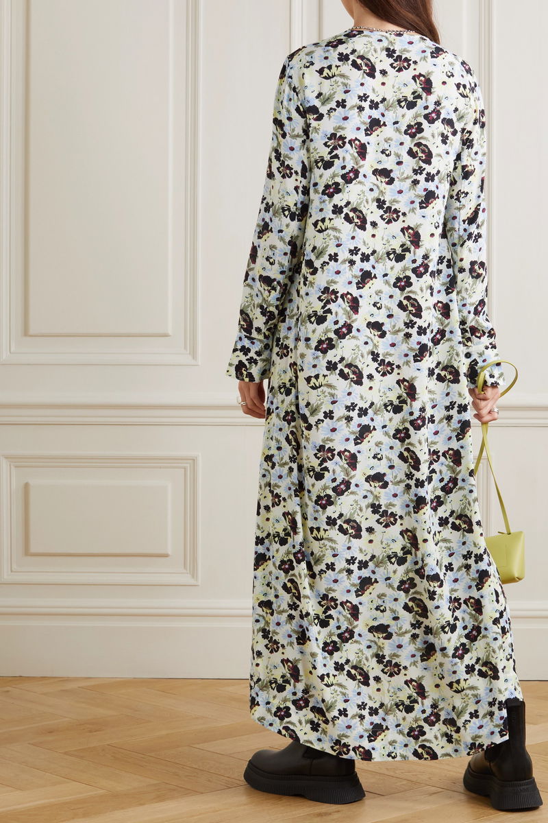 julia maxi dress Julia Maxi Dress Dark Ink Floral