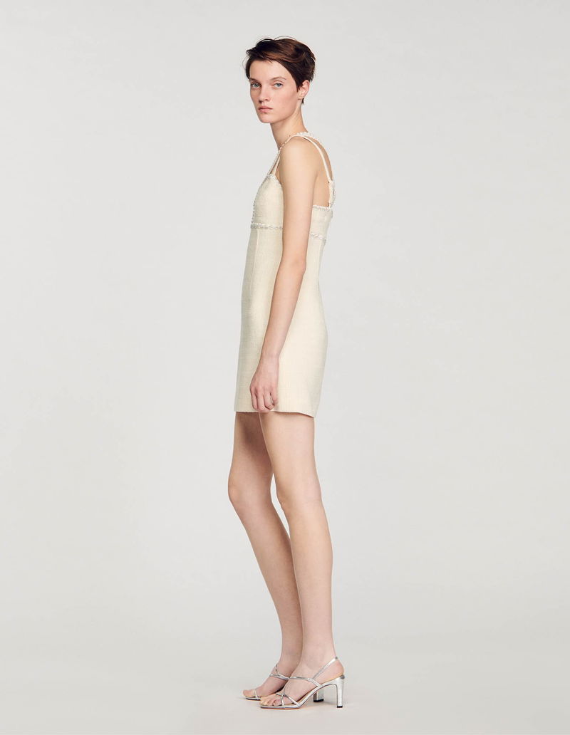 SANDRO Short Beaded Dress | endource