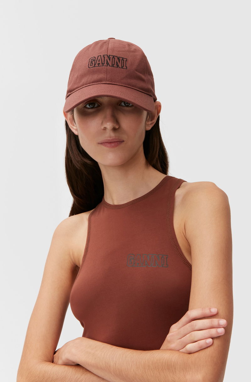 GANNI Software Heavy Cotton Software Cap | endource display picture 3