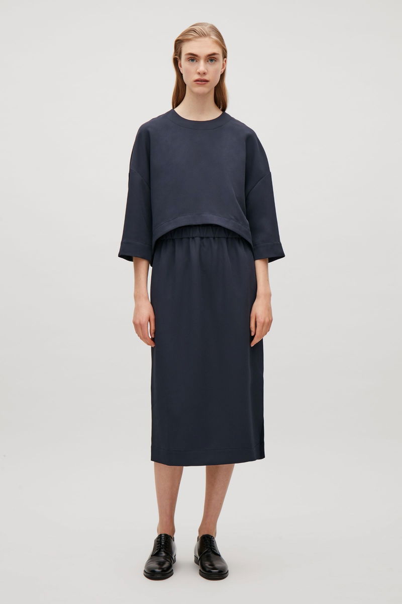 COS Layered Mid-Length Dress | endource
