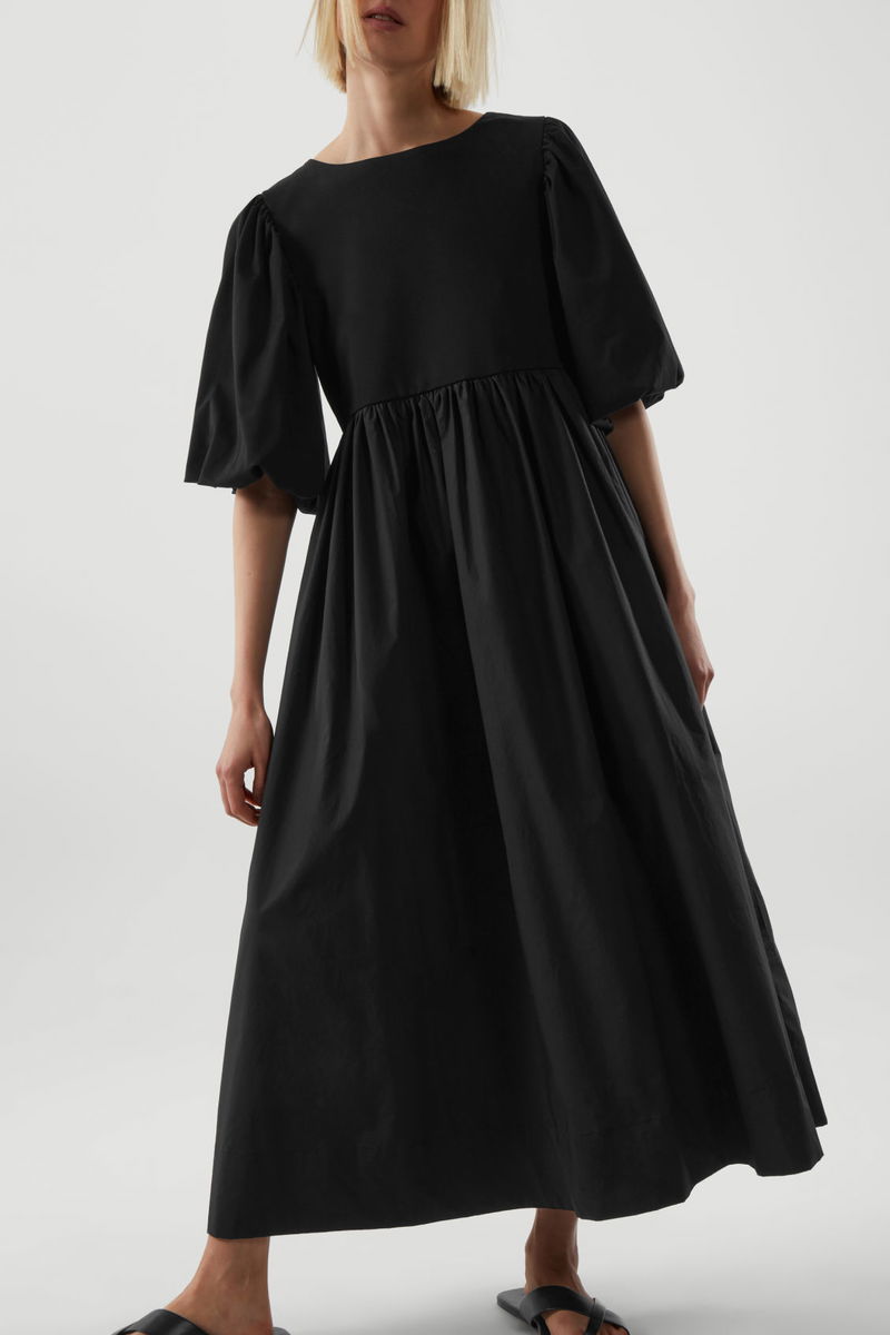 COS + Puff Sleeve Dress