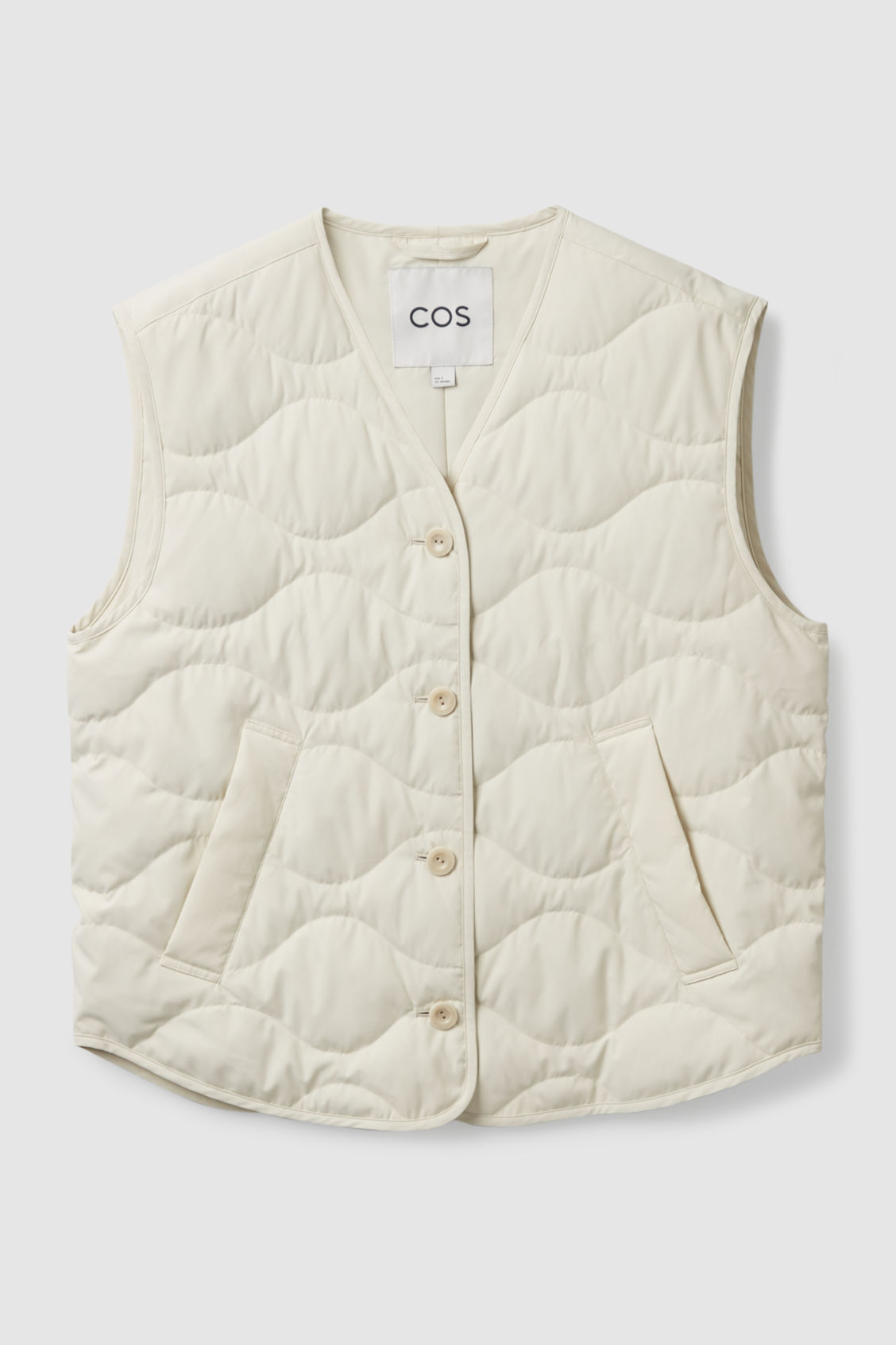 Cord Trimmed Liner Gilet