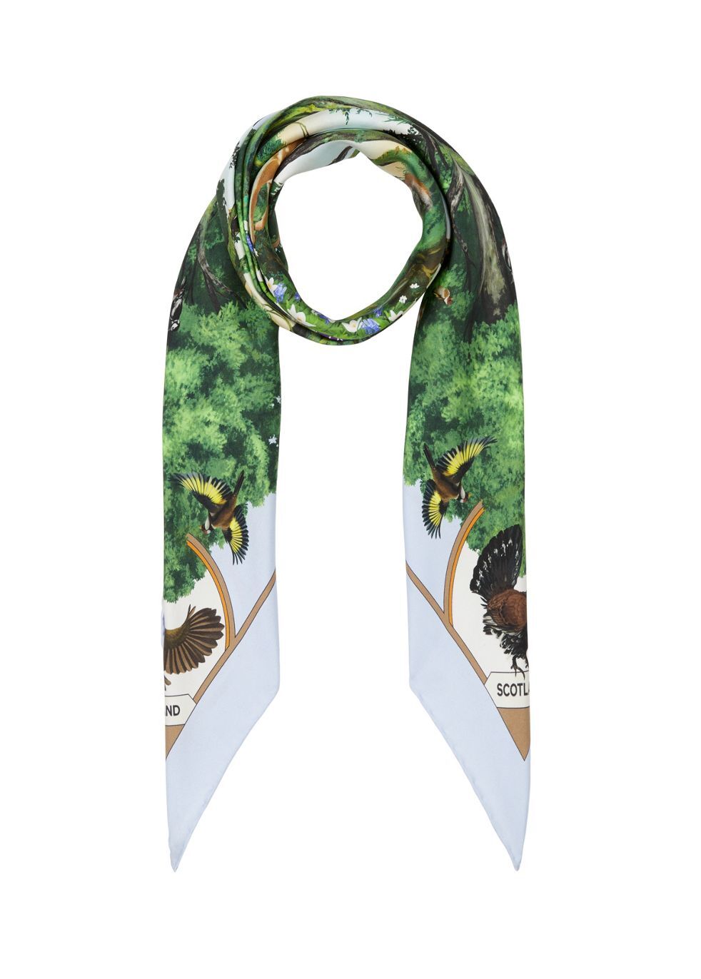 BURBERRY The Queen's Platinum Jubilee Silk Square Scarf Endource