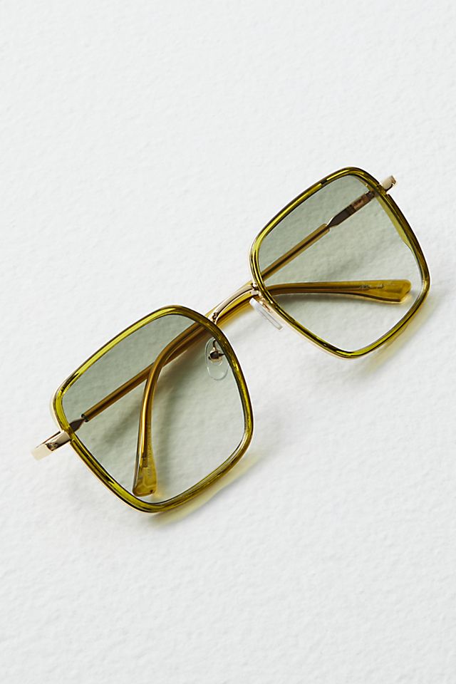 Free People Beau square sunglasses FREE PEOPLE Beau Square Sunglasses | endource main image 2