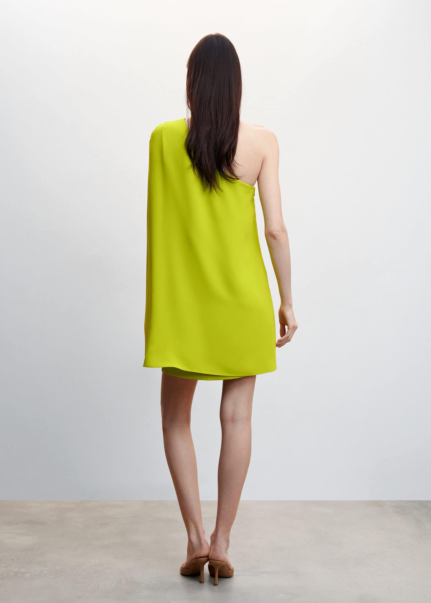 MANGO Asymmetric Cape Dress | endource MANGO Asymmetric Cape Dress | endource