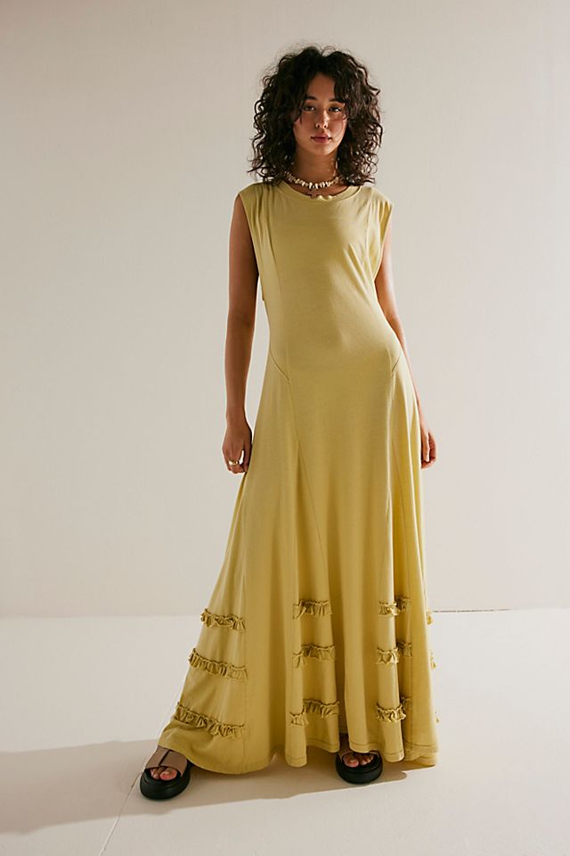 knee length dresses for ladies ARYA Safari Linen Midi Dress main image 0