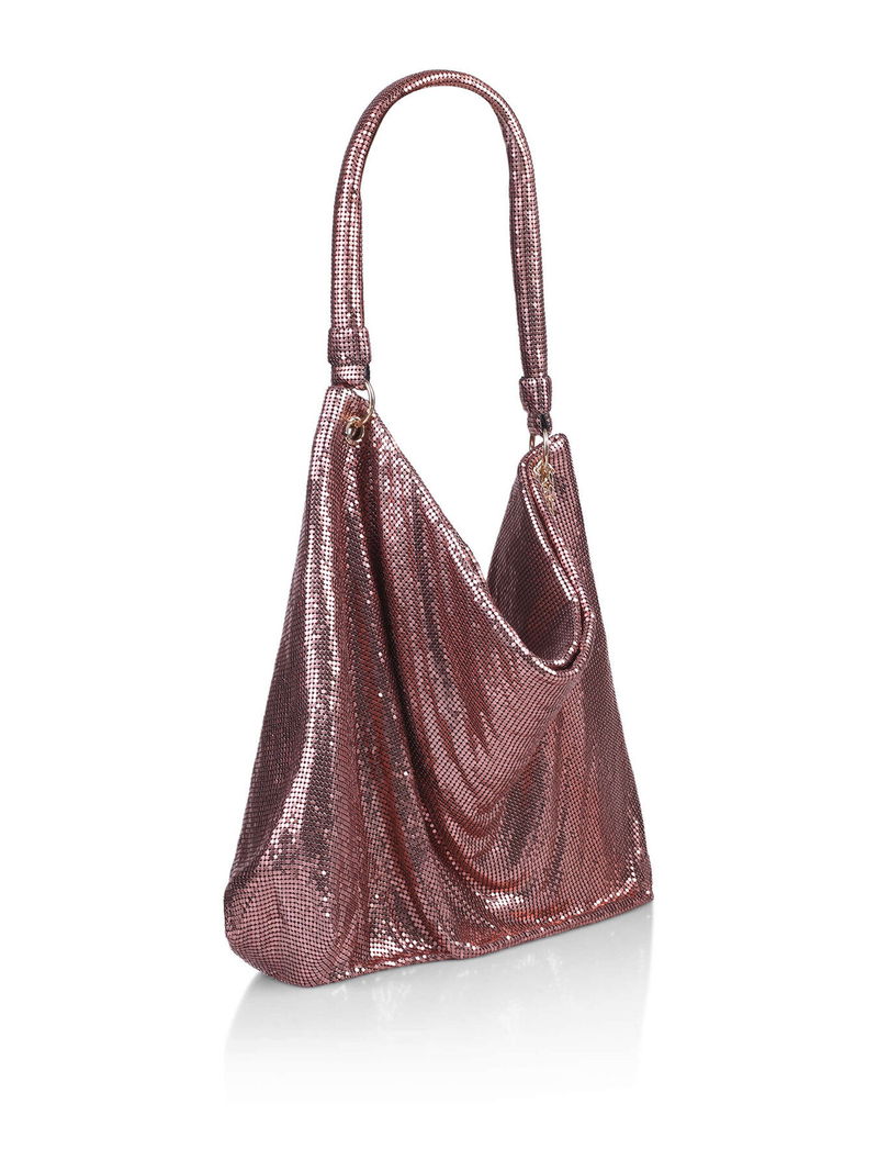 CARVELA Armour Hobo Shoulder Bag in Beige Endource