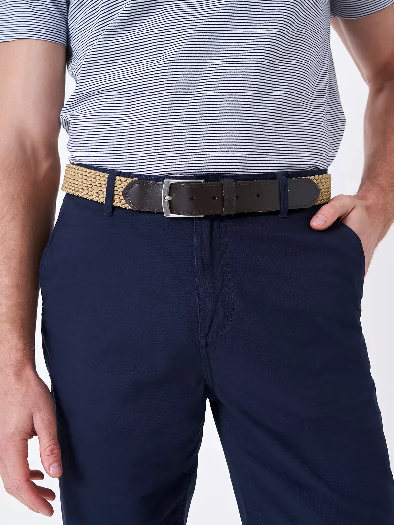 Men's Woven Belt from Crew Clothing Company