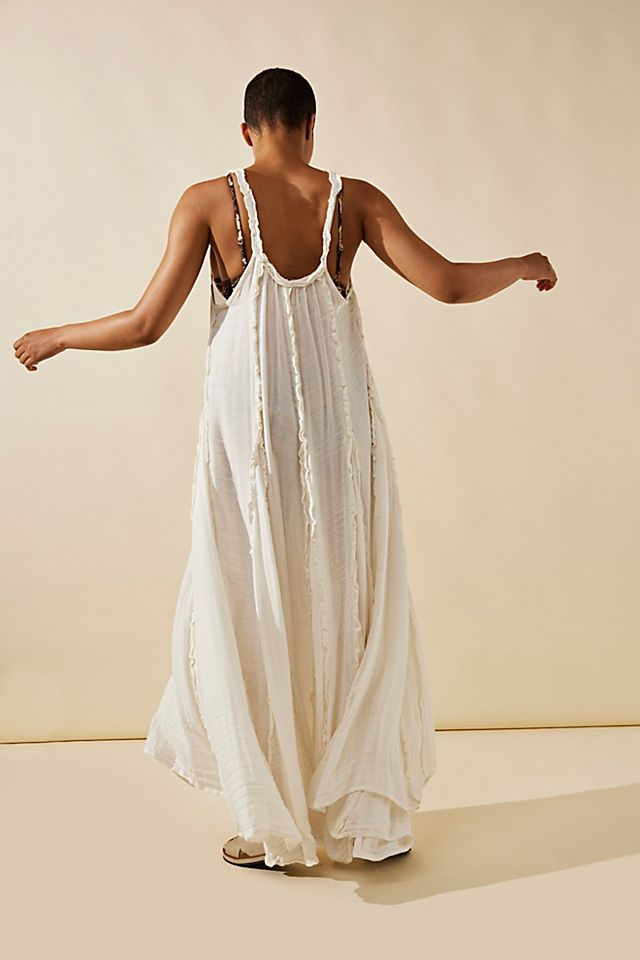 FREE PEOPLE Mckinley Maxi Dress in Dream Blue | Endource