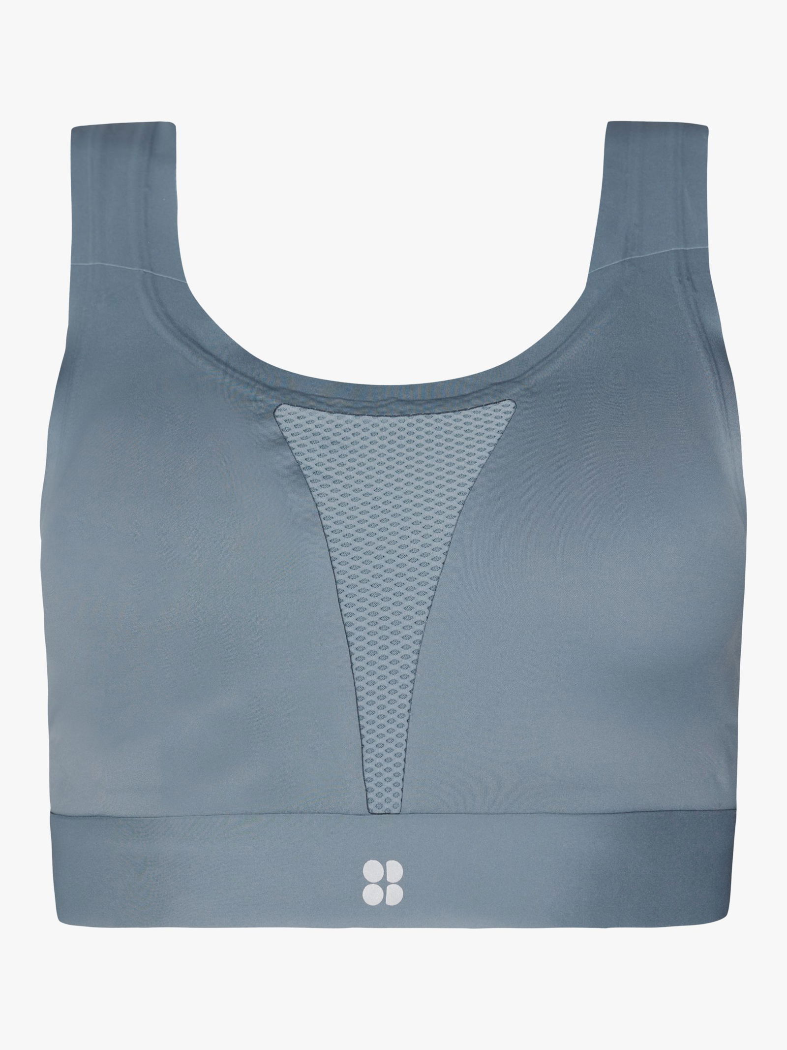 SWEATY BETTY All Train Sports Bra in Steel Blue Endource