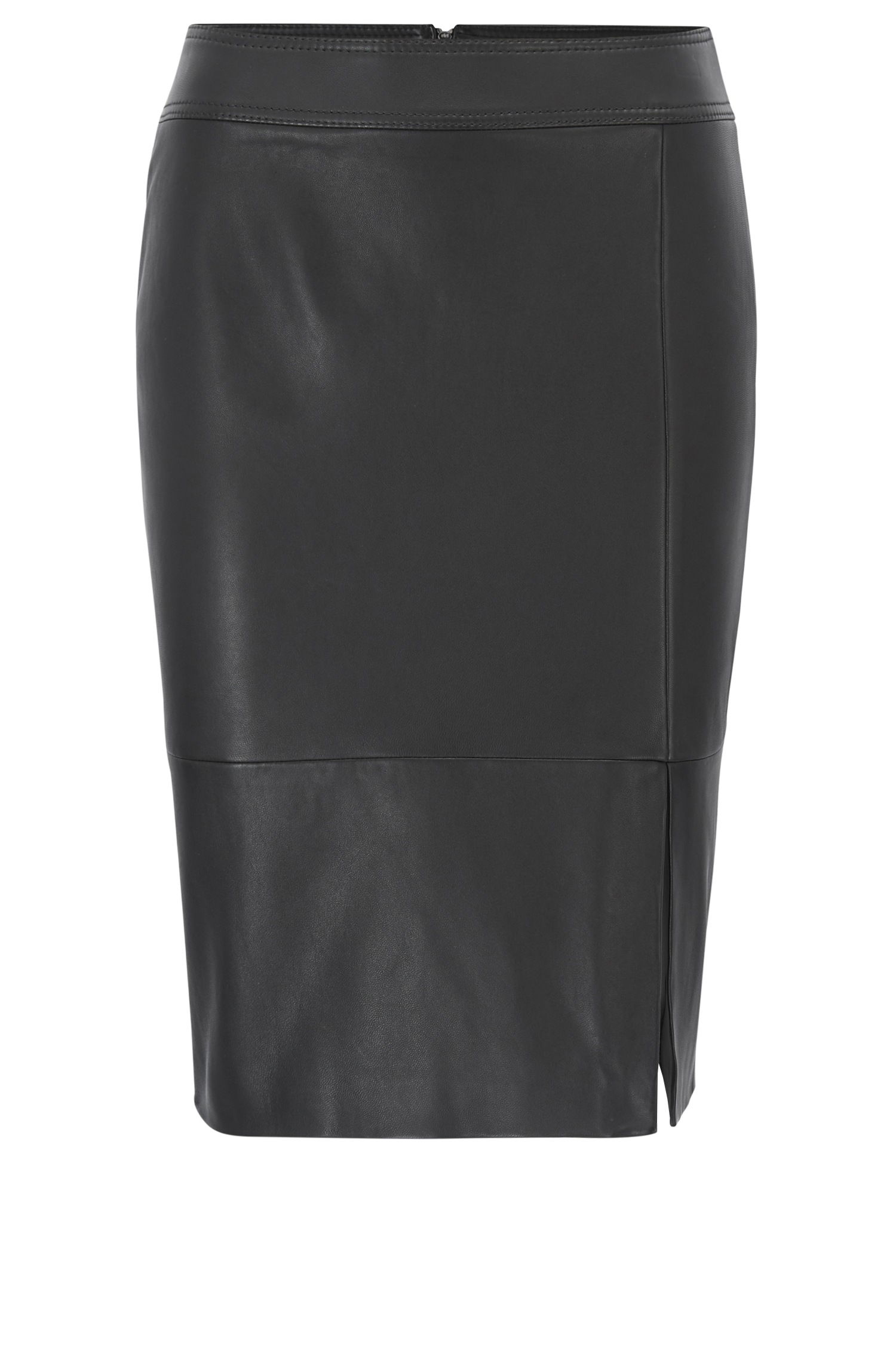 Hugo Boss Leather Pencil Skirt Endource 3732