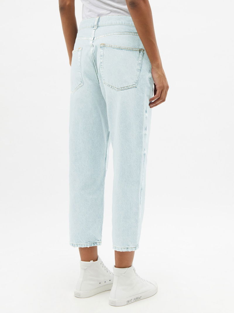 Carrot Cropped Organic-Cotton Jean