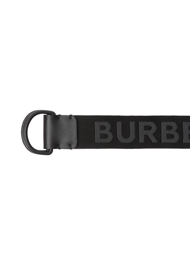 Burberry Men's Double D-Ring Nylon Belt - Bergdorf Goodman