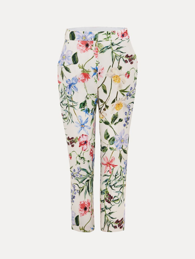 Phase Eight Eira Cigarette Trousers, Pale Pink at John Lewis & Partners