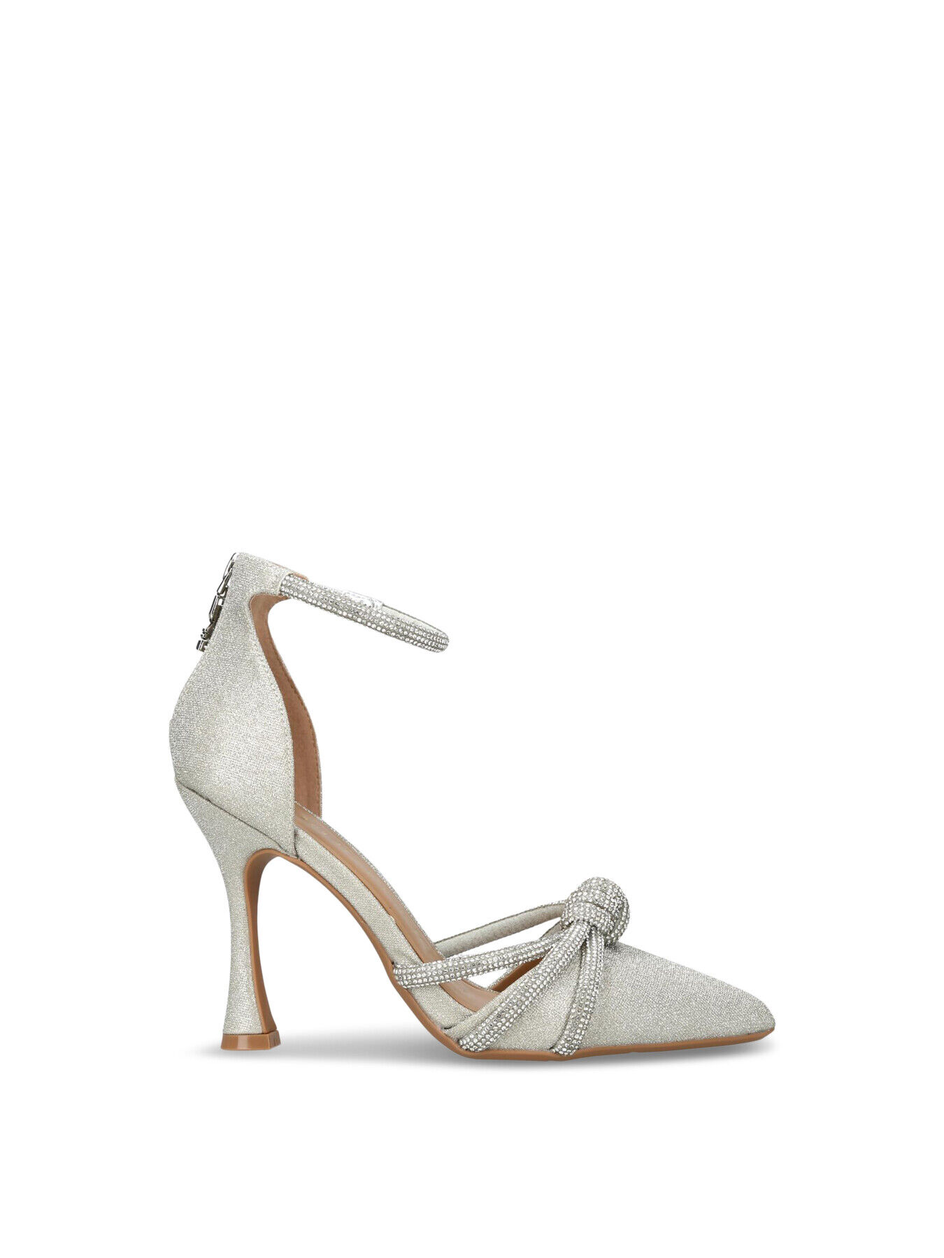 KG KURT GEIGER Ava High Heel in Silver | Endource