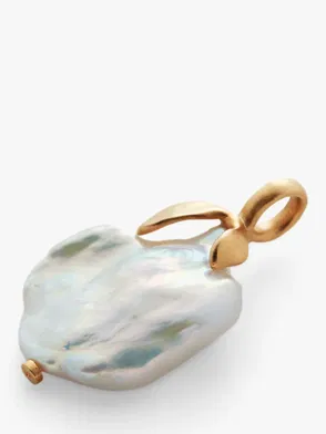 Anthurium charm in resin Green - LOEWE