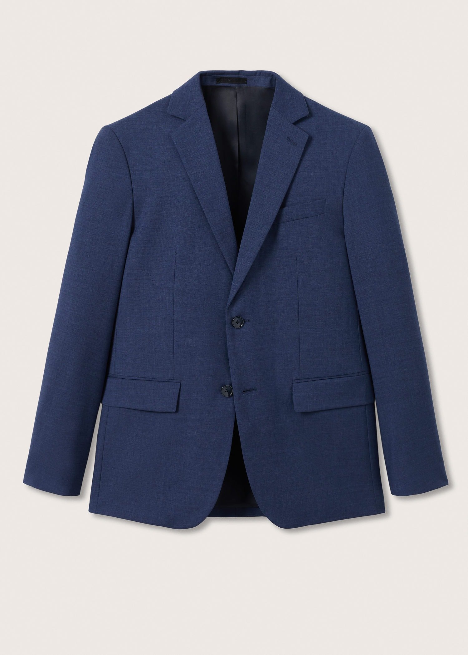 100% virgin wool suit blazer - Men